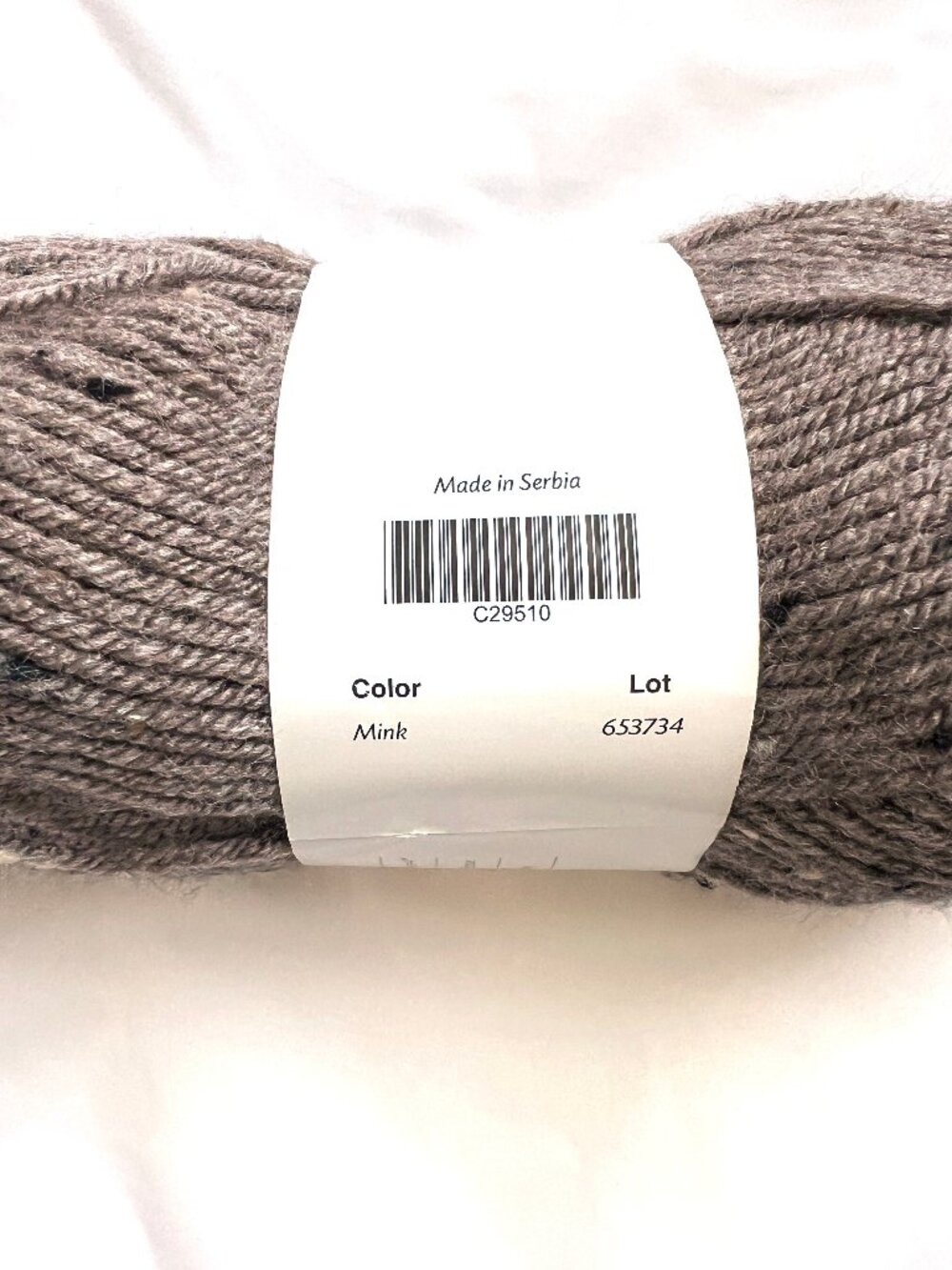 LOT OF 8, Brava Tweed Yarn by Knit Picks, Color Mink - Picture 5 of 11